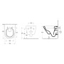 Villeroy & Boch Architectura Tiefspül-WC Compact spülrandlos, wandhängend, CeramicPlus