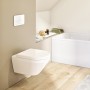 Villeroy & Boch Architectura Tiefspül-WC Compact spülrandlos, wandhängend, CeramicPlus