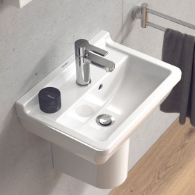 Duravit Starck 3 Handwaschbecken 45 cm mit 1 Hahnloch