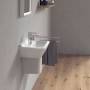Duravit Starck 3 Handwaschbecken 45 cm mit 1 Hahnloch