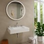 hansgrohe Tecturis S 3-Loch Waschtischarmatur 150 mit Push-Open Ablaufgarnitur