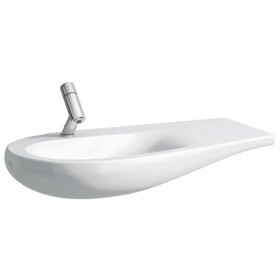 LAUFEN Alessi Waschtisch unterbaufähig 90 x 50 cm, mit Hahnloch und Ablage rechts
