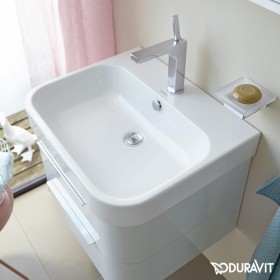 Duravit Happy D.2 Mobile lavabo 60 cm con 1 foro per rubinetto