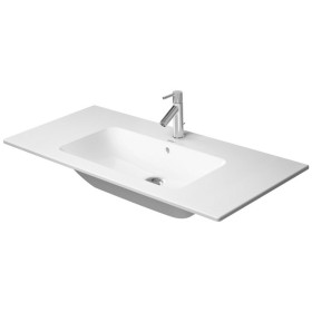 Meuble-lavabo Duravit ME by Starck 103 cm avec 1 trou de robinet