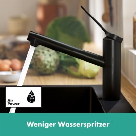 hansgrohe Zesis M33 Einhebel-Küchenarmatur 150, Niederdruck 1 Strahlart