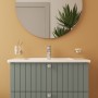 VitrA Integra Möbelwaschtisch Compact 80 cm mit Überlaufloch, 1 Hahnloch mittig