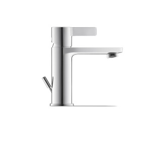 Miscelatore monocomando per lavabo Duravit D-Neo M FreshStart con asta di trazione