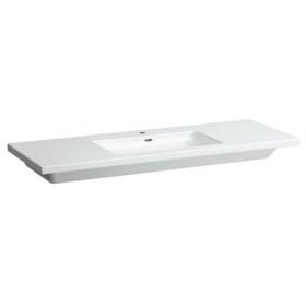 LAUFEN Living Square Waschtisch 130 cm, kleines Becken mit 1 Hahnloch