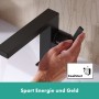 hansgrohe Tecturis E Einhebel-Waschtischarmatur 210 Fine CoolStart mit Schwenkauslauf und Push-Open Ablaufgarnitur