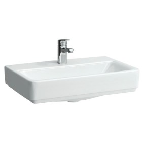LAUFEN PRO S Compact Aufsatzwaschtisch 55 cm mit Hahnloch, ohne Überlaufloch