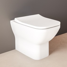 VitrA Integra Square Stand-WC Tiefspüler spülrandlos VitrA Flush 2.0