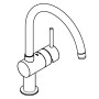 GROHE Minta Einhand-Spültischbatterie, DN 15