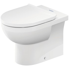 Duravit No. 1 WC sur pied, Rimless, dos au mur