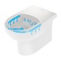 Duravit No. 1 Stand-WC, Rimless, back to Wall