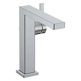 hansgrohe Tecturis E Einhebel-Waschtischarmatur 150 Fine CoolStart wassersparend+ mit Push-Open Ablaufgarnitur