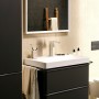 hansgrohe Tecturis E Einhebel-Waschtischarmatur 150 Fine CoolStart wassersparend+ mit Push-Open Ablaufgarnitur