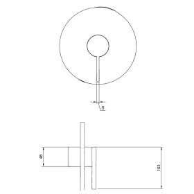Villeroy & Boch Dawn Unterputz-Einhebel-Armatur