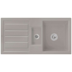 Évier encastrable Villeroy & Boch Flavia 60, bonde à commande manuelle, réversible