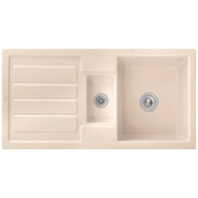 Évier encastrable Villeroy & Boch Flavia 60, bonde à actionnement manuel, réversible