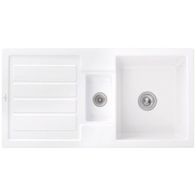 Évier encastrable Villeroy & Boch Flavia 60, bonde à commande manuelle, réversible