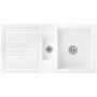 Villeroy & Boch Flavia 60 Einbauspüle, Ablaufgarnitur mit Handbetätigung, reversibel