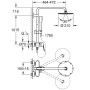 GROHE Euphoria XXL Eurodisc C Duschsystem 210 mit Einhandmischer für Wandmontage