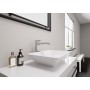 hansgrohe Vernis Shape Waschtischarmatur 190 mit Zugstangen-Ablaufgarnitur