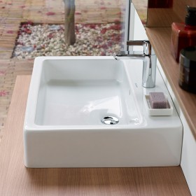 Lavabo Duravit Vero 70 cm con 1 foro rubinetto