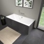 Duravit DuraSquare Badewanne Rechteck 180 x 80 cm, Einbauversion