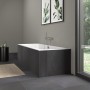 Duravit DuraSquare Badewanne Rechteck 180 x 80 cm, Einbauversion