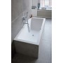 Duravit DuraSquare Badewanne Rechteck 180 x 80 cm, Einbauversion