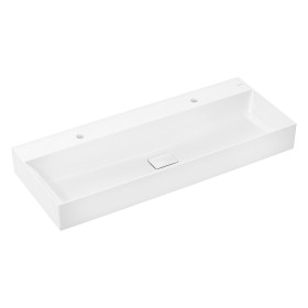 hansgrohe Xevolos E Waschtisch 120 x 48 cm mit 2 Hahnlöchern ohne Überlauf