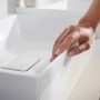 hansgrohe Xevolos E Waschtisch 120 x 48 cm mit 2 Hahnlöchern ohne Überlauf