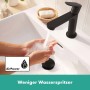 hansgrohe Rebris S Einhebel-Waschtischarmatur 110 CoolStart mit Zugstangen-Ablaufgarnitur