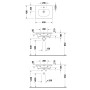 Duravit Viu Möbelwaschtisch 63 cm mit 1 Hahnloch, mit Überlauf