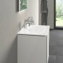 Duravit Viu Möbelwaschtisch 63 cm mit 1 Hahnloch, mit Überlauf