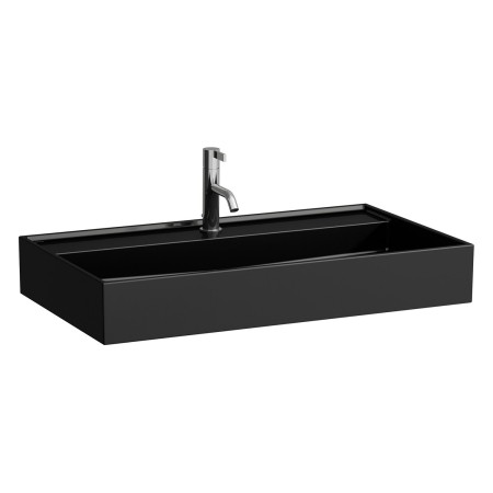 LAUFEN Kartell Waschtisch 80 x 46 cm, mit 1 Hahnloch, ohne Überlauf
