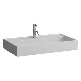 LAUFEN Kartell Waschtisch 80 x 46 cm, mit 1 Hahnloch, ohne Überlauf