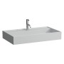 LAUFEN Kartell Waschtisch 80 x 46 cm, mit 1 Hahnloch, ohne Überlauf