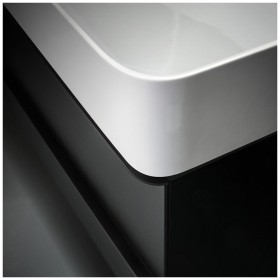 Lavabo d'appoggio LAUFEN Val 75 x 42 cm senza foro rubinetto, senza troppopieno