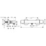hansgrohe Ecostat Universal Brausethermostat