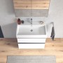 Duravit Vero Air Möbelwaschtisch mit 1 Hahnloch 80 x 47 cm, mit Überlauf