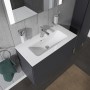 Duravit ME by Starck Möbelwaschtisch Compact mit 1 Hahnloch 83 x 40 cm