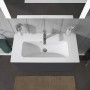 Duravit ME by Starck Möbelwaschtisch Compact mit 1 Hahnloch 83 x 40 cm