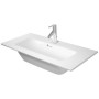 Duravit ME by Starck Möbelwaschtisch Compact mit 1 Hahnloch 83 x 40 cm