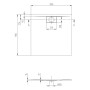 Villeroy & Boch Architectura Metalrim Duschwanne, 90 x 90 x 1,5 cm