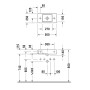 Duravit Vero Air Handwaschbecken ohne Hahnloch 50 x 25 cm, ohne Überlauf