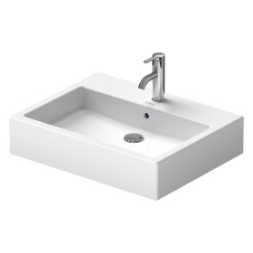 Vasque surélevée Duravit Vero 59,5 cm avec 1 trou de robinet, finition satinée