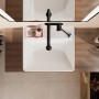 hansgrohe Xanuia Q Aufsatzwaschtisch geschliffen 550/480 ohne Hahnloch mit Überlauf
