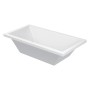 Duravit Starck Badewanne Rechteck 180 x 90 cm mit zwei Rückenschrägen